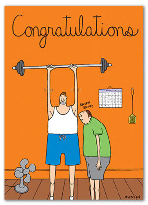 C005 Snafu Congratulations Card