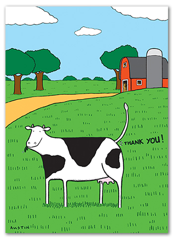 Funny Thank You Card TY007