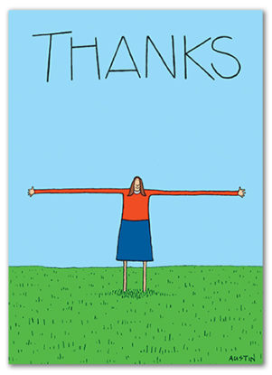 Funny Thank You Card TY008