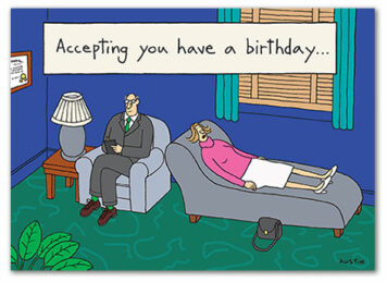 BD255  Therapist Couch Birthday