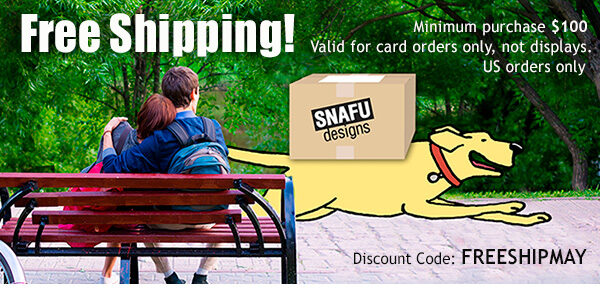 Get free shipping with code, all May!