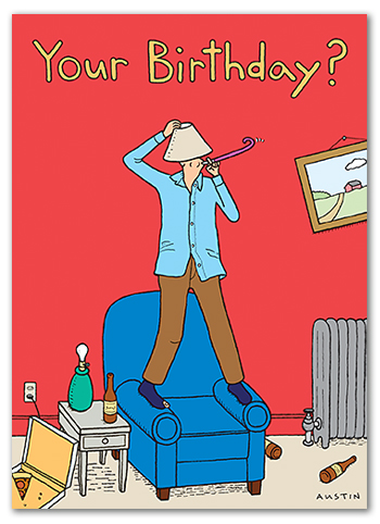 BD268 funny birthday card